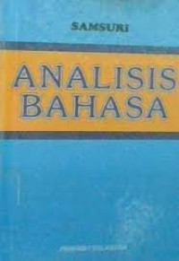 Analisis bahasa