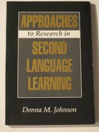 Approaches to research in second language learning