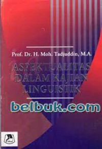 Aspektualitas dalam kajian linguistik