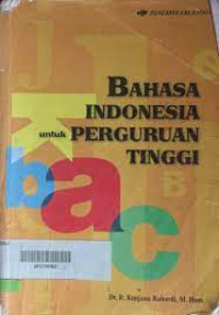 Bahasa indonesia untuk perguruan tinggi