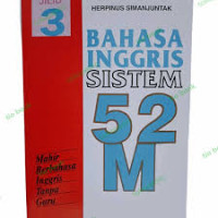 Bahasa inggris sistem 52 M jilid 3