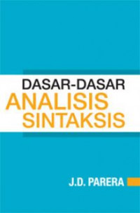 Dasar-dasar analisis sintaksis