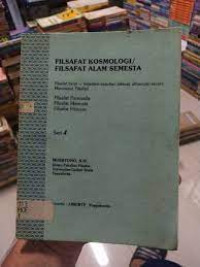 Filsafat kosmologi / filsafat alam semesta