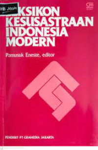 Leksikon kesusastraan indonesia modern