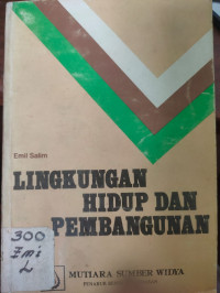 Lingkungan hidup dan pembangunan