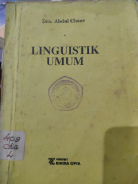 Linguistik umum