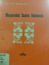 Masyarakat sastra indonesia