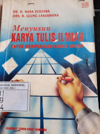 Menyusun karya tulis ilmiah