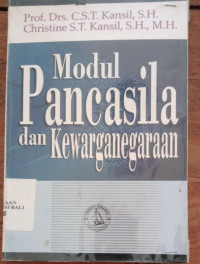 Modal pancasila dan kewarganegaraan