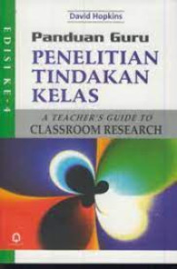 Panduan guru penelitian tindakan kelas