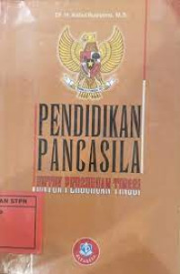 Pendidikan pancasila untuk perguruan tinggi