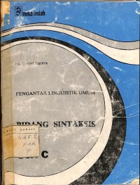 Pengantar linguistik umum: bidang sintaksis seri c