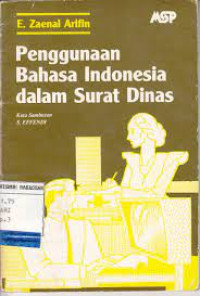 Penggunaan bahasa indonesia dalam surat dinas