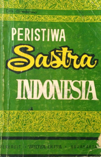 Peristiwa sastra indonesia