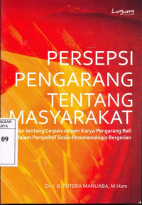 Persepsi pengarang tentang masyarakat