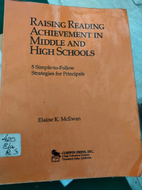 Raising reading achievement in middle and high schools