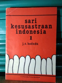 Sari kesusastraan indonesia 1