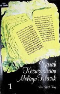 Sejarah kesusastraan melayu klasik