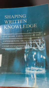 Shaping written knowledge