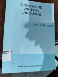 Spoken and written language