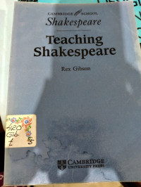 Teaching shakespeare