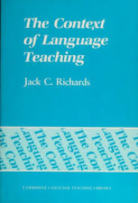 The contexts of language teaching