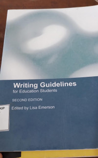 Writing guidelines for education students